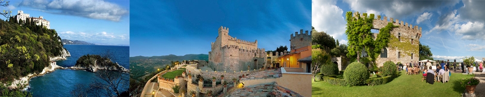 イタリアの古城